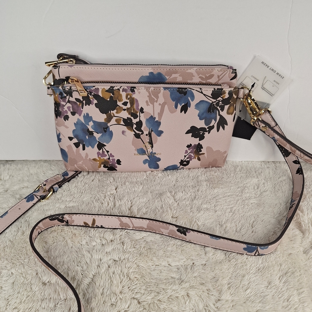 Nanette Lepore  Floral Crossbody Bag.